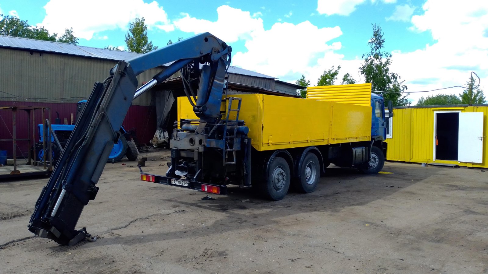 Кран манипулятор MAN 26422