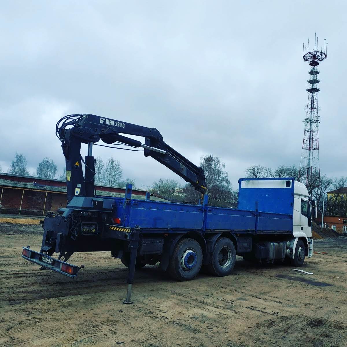 Кран манипулятор IVECO Evrotech