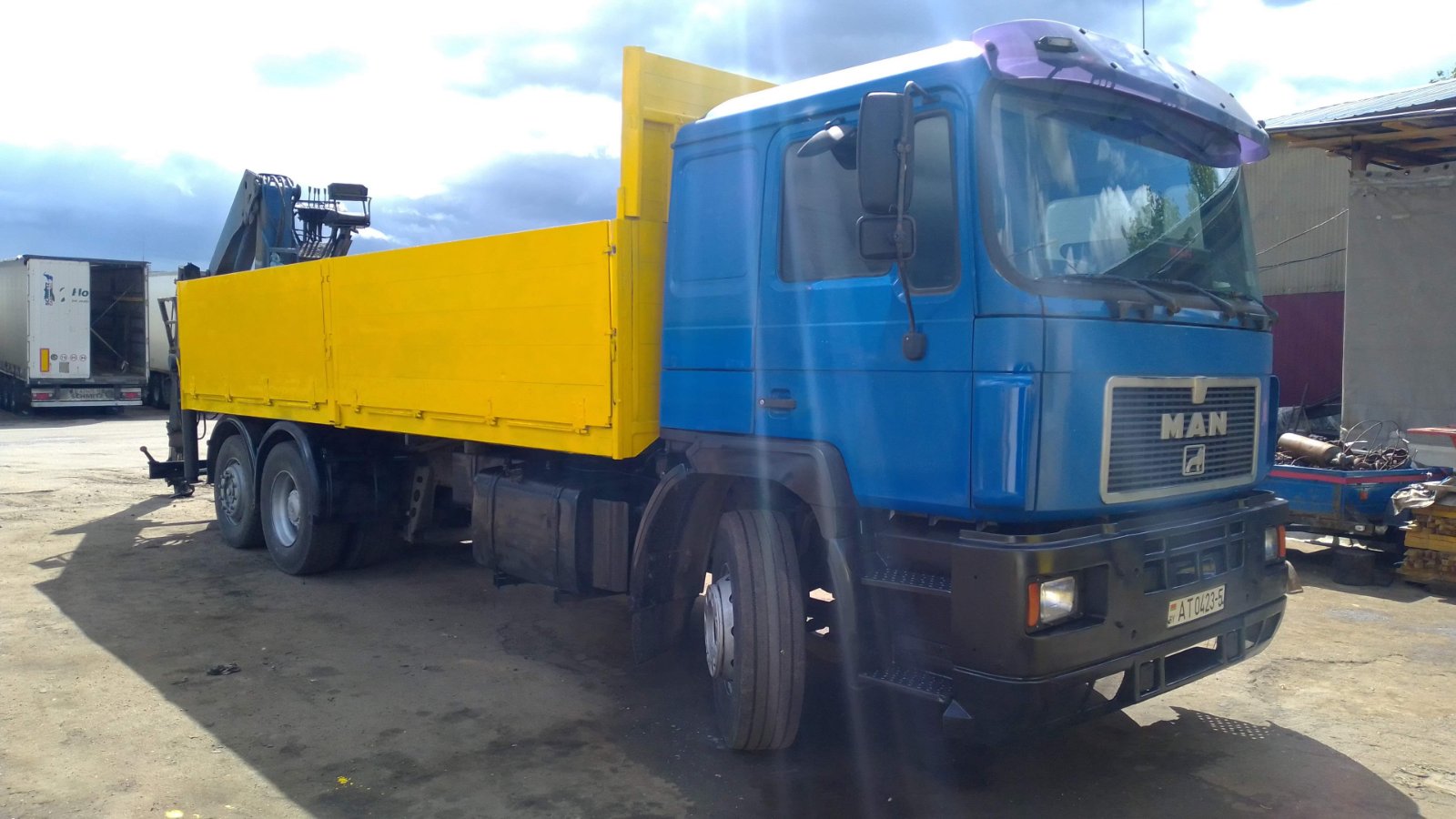 Кран манипулятор MAN 26422